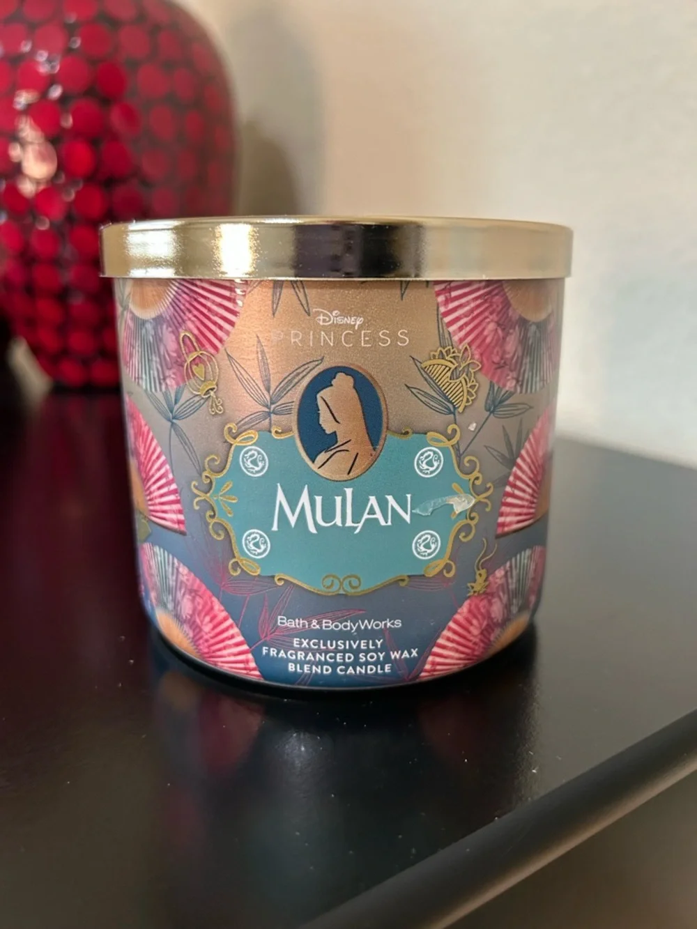 Bath & Body Works x Princess Mulan 3 Wick Candle - Picture 1 of 15